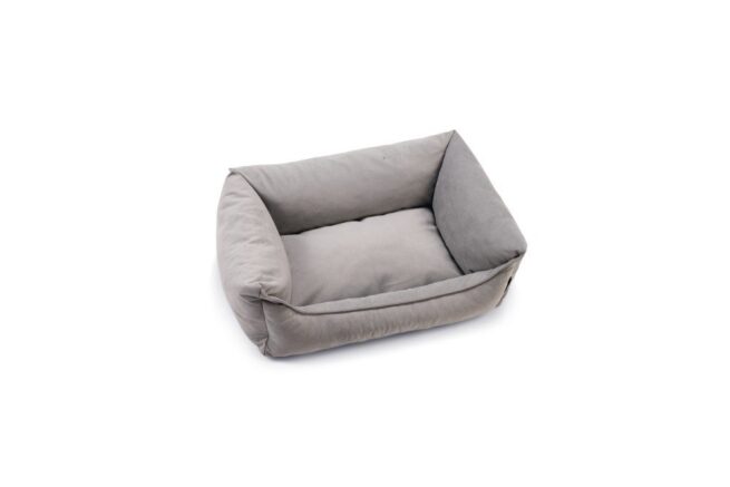 Kleine hondenmand Orthopedische hondenmand Beeztees Memory Foam Fy Grijs 60cm