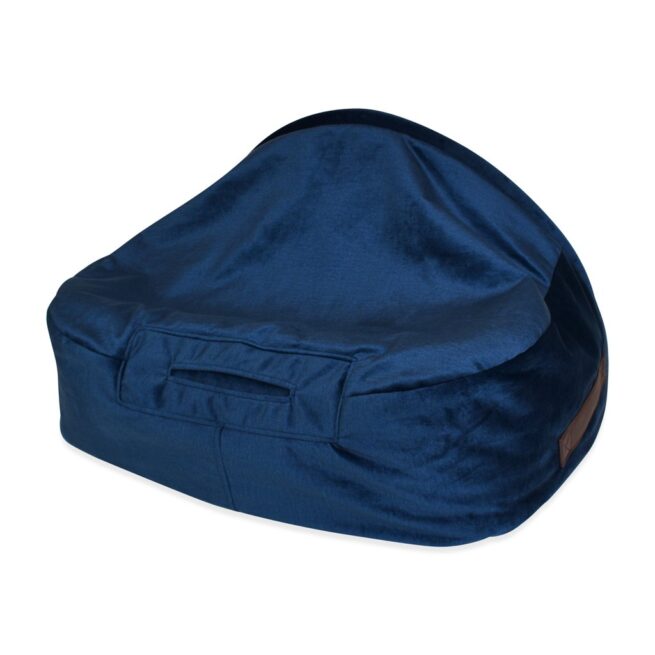 Kona Cave® Hondenmand Snuggle Cave Velvet Blauw - Afbeelding 3