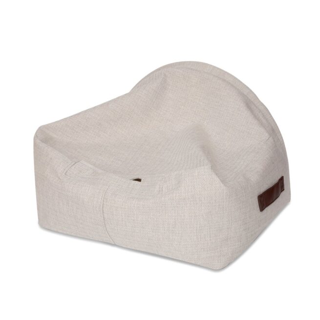 Kona Cave® Hondenmand Snuggle Cave Herringbone Crème - Afbeelding 3