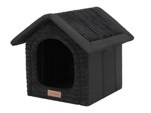 Hondenhuisje Dog's Lifestyle Rib Zwart
