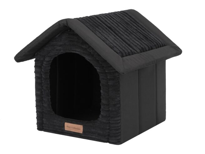 Hondenhuisje Dog's Lifestyle Rib Zwart
