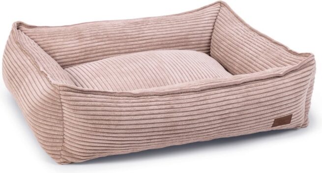 Hondenmand Designed By Lotte Ribbed Roze - Afbeelding 6