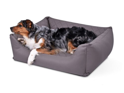 Hondenmand Premium Kunstleer Taupe