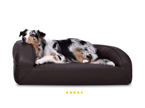 Hondenmand Kunstleer Lounge Deluxe Bruin
