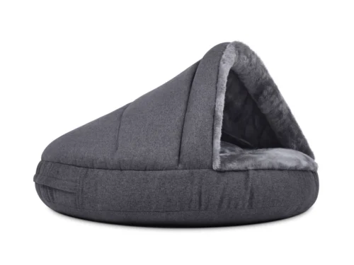 Hondenmand Snuggle Cave Comfort Deluxe Antraciet-Grijs
