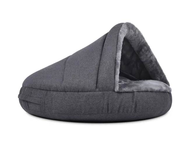 Hondenmand Snuggle Cave Comfort Deluxe Antraciet-Grijs