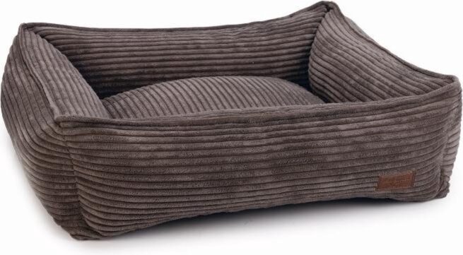 Hondenmand Designed By Lotte Ribbed Bruin - Afbeelding 3