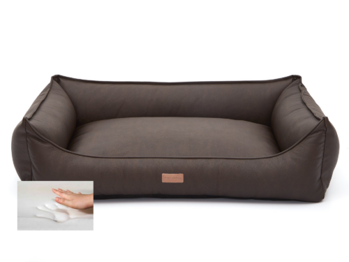 Orthopedische Hondenmand Structuro Bruin