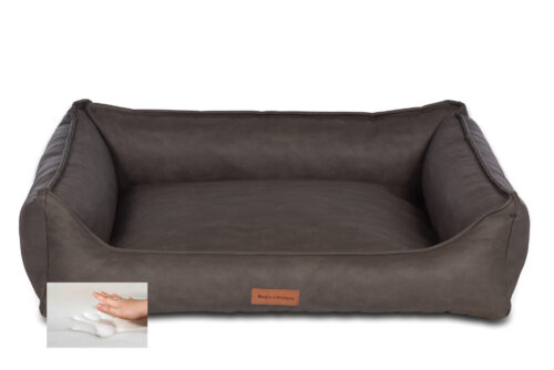 Orthopedische Hondenmand Structuro Taupe 130cm