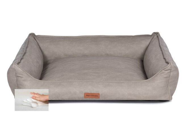 Dog's Lifestyle Hondenmand Structuro Lichtgrijs - Afbeelding 2