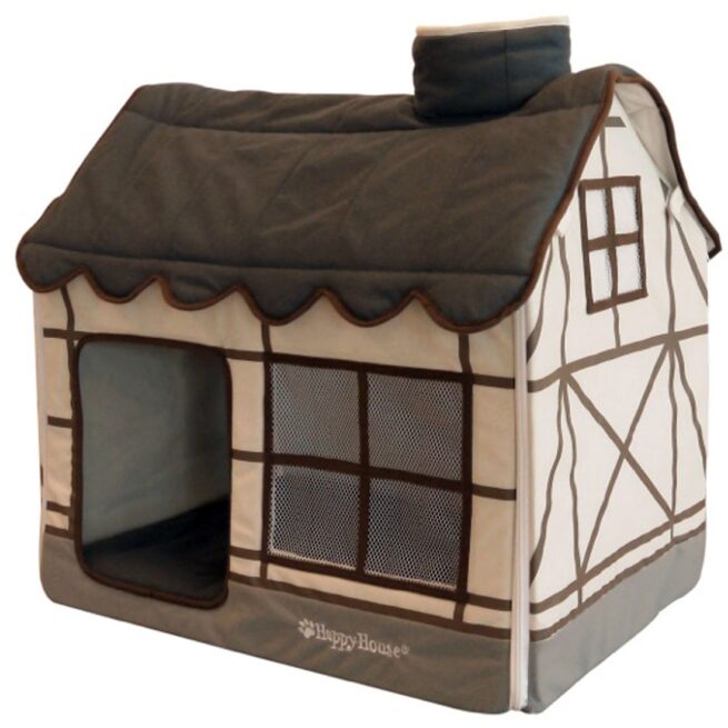 Happy House Hondenhuisje Vakwerk Medium