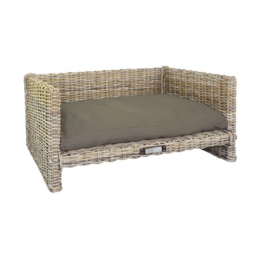 Happy House Rotan Hondensofa Dubbelwandig 'knock down' M 80cm