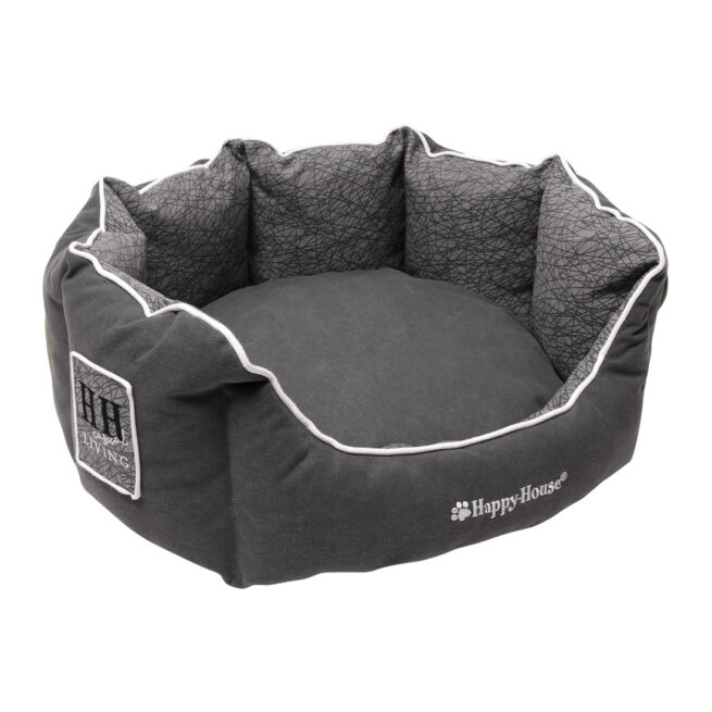 Happy House Hondenmand Casual Living Rond - Afbeelding 3