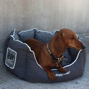 hondenmand casual living grijs