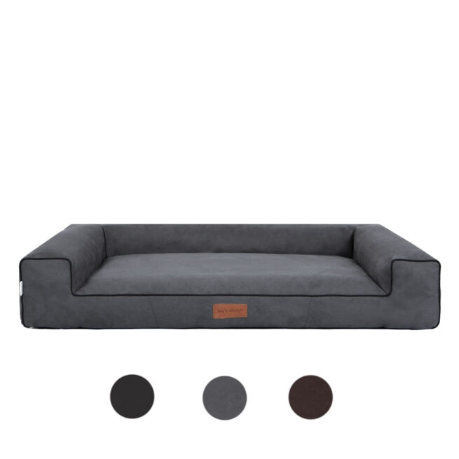 Hoes Hondenmand Lounge Bed Suedine