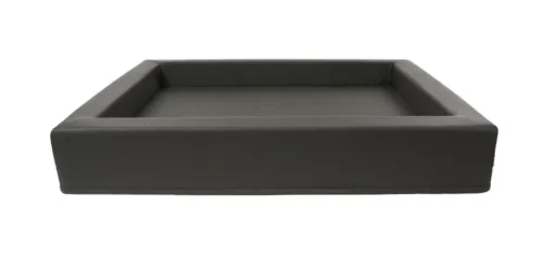 Hondenmand Premium Kunstleer Antraciet 100cm