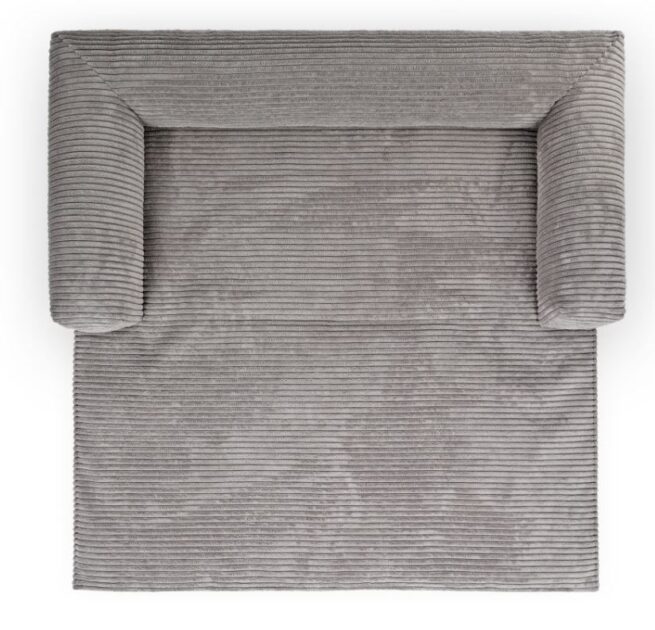 Bankbeschermer Deluxe Ribbed Corduroy Grijs - Afbeelding 3