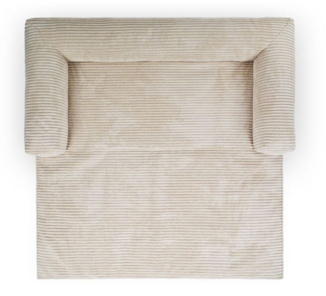Bankbeschermer Deluxe Ribbed Corduroy Beige - Afbeelding 4