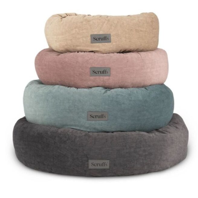 Donut hondenmand Hondenmand Scruffs Oslo Donut Oud Roze