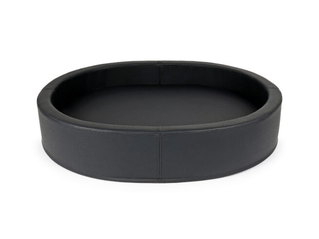 Hondenmand Solatium Pu-Leer Zwart - Afbeelding 2