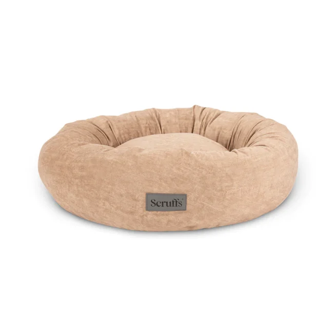Donut hondenmand Hondenmand Scruffs Donut Oslo Desert Sand
