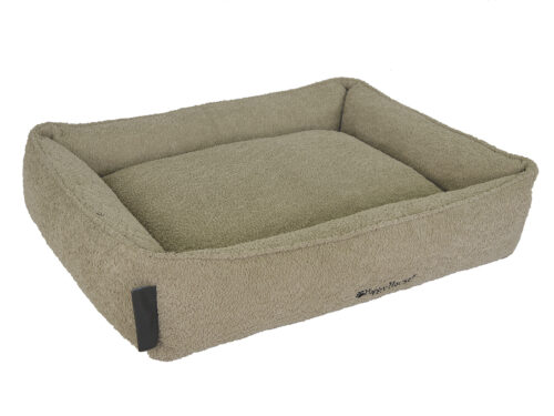 Orthopedische hondenmand Boucle Beige