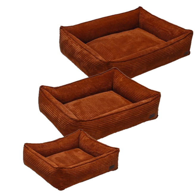 Hondenmand Designed By Lotte Ribbed Terracotta - Afbeelding 2