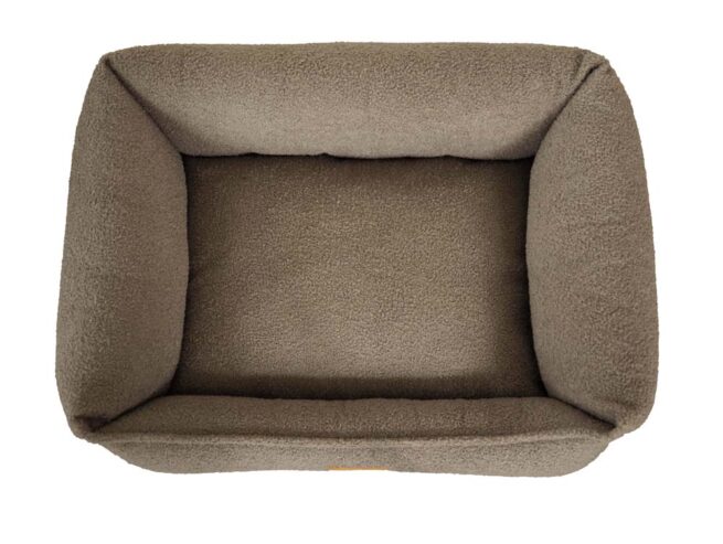 Hondenmand Bouclé Taupe - Afbeelding 5