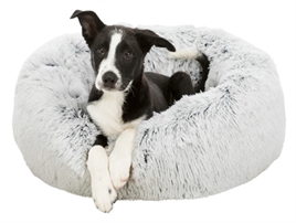 Hondenmand Donut Wit-Zwart