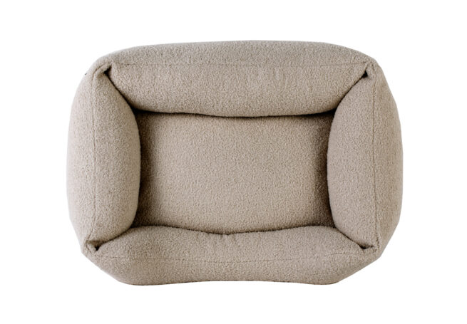 Dog's Lifestyle Hondenmand Boucle Taupe - Afbeelding 2