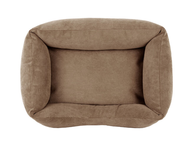 Dog's Lifestyle Orthopedische Hondenmand Ribbed Bruin - Afbeelding 3