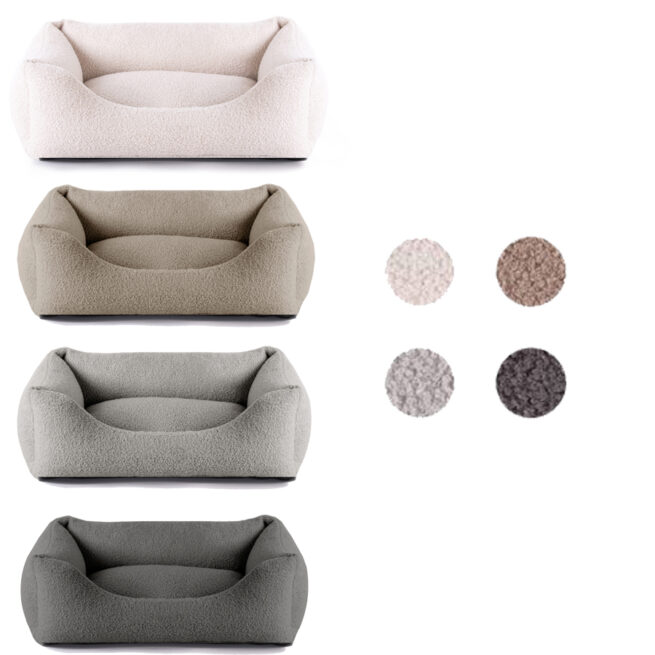 Dog's Lifestyle Hondenmand Boucle Grijs - Afbeelding 4