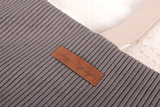 Benchmatras Hondenkleed Travelmat Ribbed Antraciet - Afbeelding 3