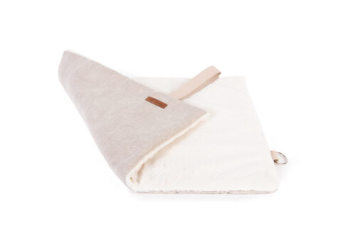Benchmatras Hondenkleed Travelmat Ribbed Grijs