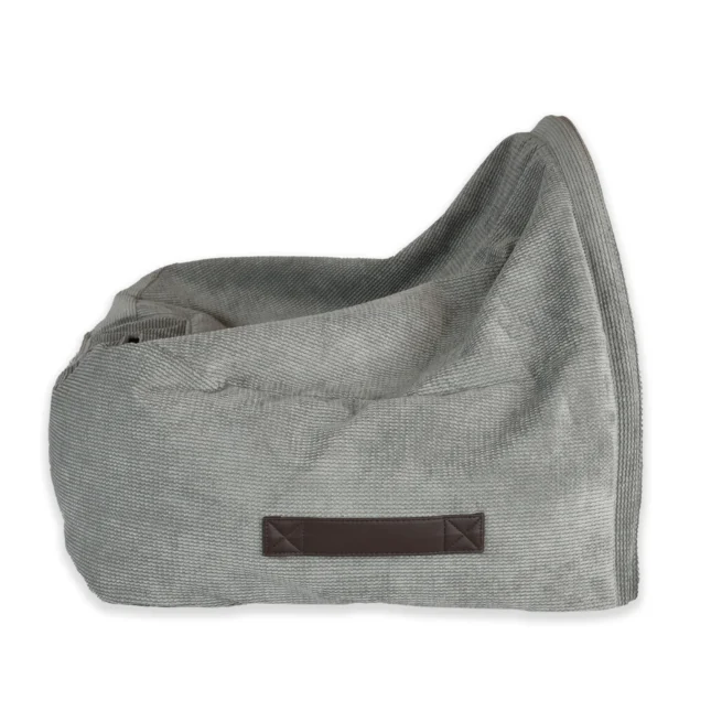 Kona Cave® Hondenmand Snuggle Cave Corduroy Grijs (pre-order) - Afbeelding 3