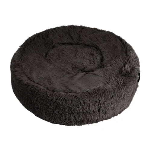 Hondenmand Donut Fluffy Fuzz 2.0 Antraciet