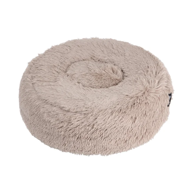 Hondenmand Donut Fluffy Fuzz 2.0 Zand - Afbeelding 2
