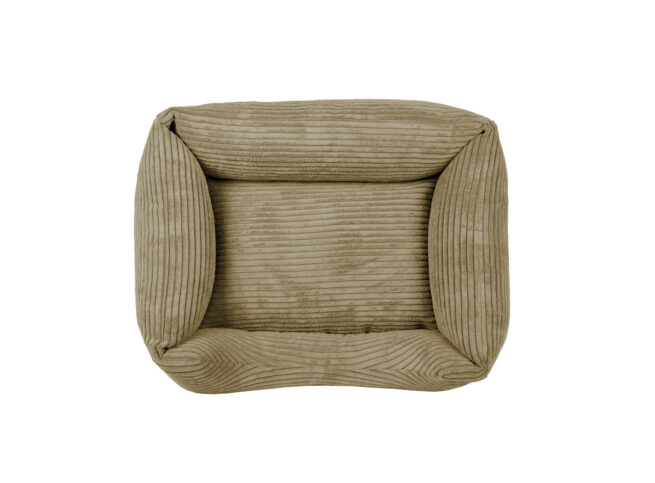 Hondenmand Ribbed Design Deluxe Olijfgroen - Afbeelding 2