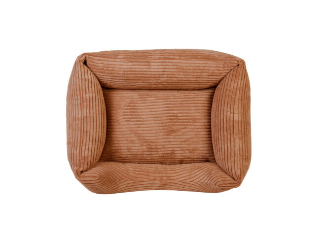 Hondenmand Ribbed Design Deluxe Terracotta - Afbeelding 2
