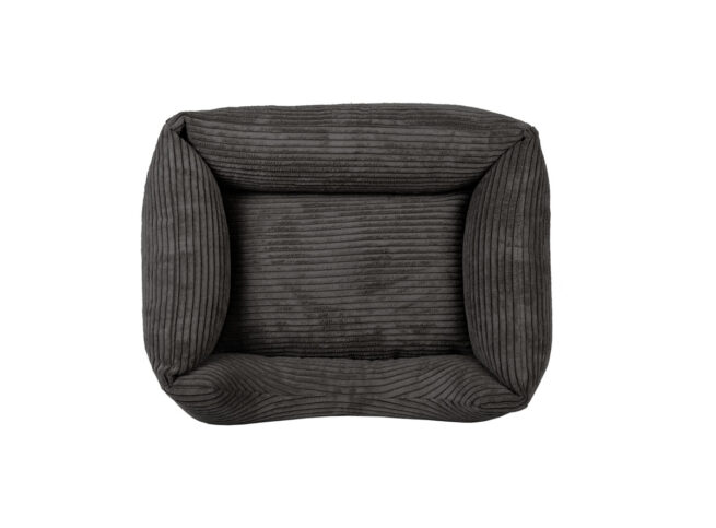 Hondenmand Ribbed Design Deluxe Zwart - Afbeelding 2