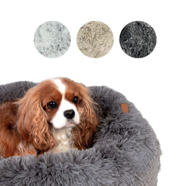 Donut Orthopedische Hondenmand Snuggle Zand - Afbeelding 2