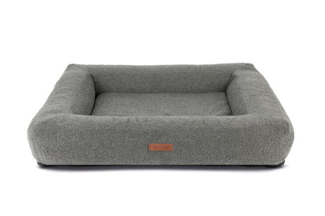 Orthopedische Hondenmand Boucle Rechthoek Antraciet - Afbeelding 2
