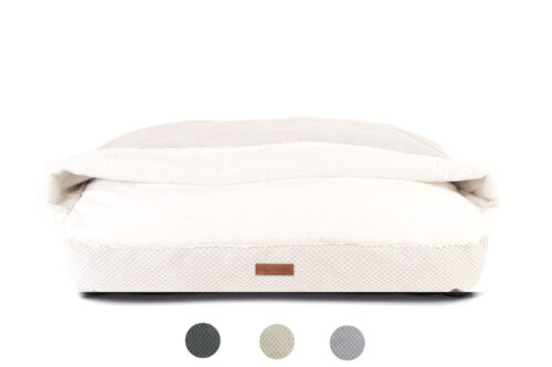 Snuggle Cave Hondenkussen Supersoft Beige