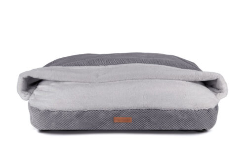 Snuggle Cave Hondenkussen Supersoft Antraciet