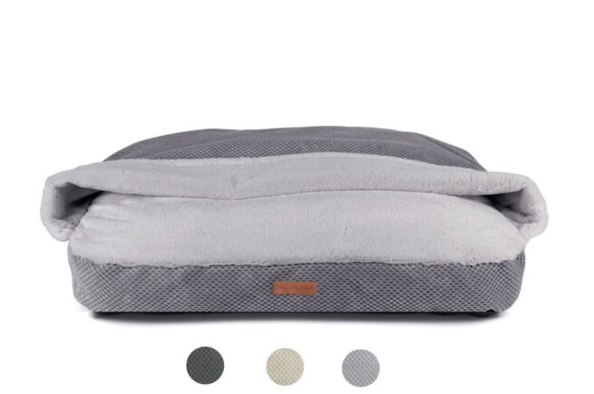 Snuggle Cave Hondenkussen Supersoft Antraciet - Afbeelding 2