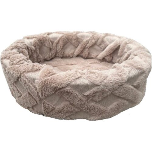 Hondenmand Bontmand Kris Kros Beige