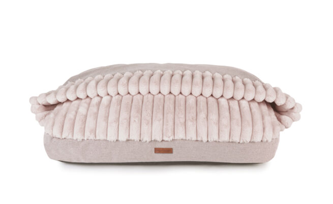 Snuggle Cave Hondenkussen Supersoft Glossy Oud Roze - Afbeelding 2