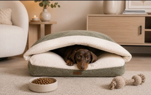 Dog's Lifestyle Snuggle Cave Hondenkussen Boucle Deluxe Mosgroen<div class="yasr-vv-stars-title-container"><div class='yasr-stars-title yasr-rater-stars'
id='yasr-visitor-votes-readonly-rater-11ffd2a8623d1'
data-rating='0'
data-rater-starsize='16'
data-rater-postid='215875'
data-rater-readonly='true'
data-readonly-attribute='true'
></div><span class='yasr-stars-title-average'>0 (0)</span></div> Snuggle Cave Hondenkussen Boucle Deluxe Mosgroen