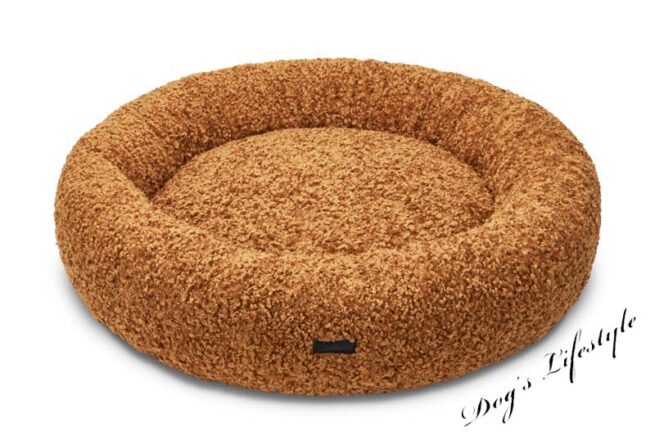 Orthopedische Hondenmand Donut Boucle Lex Terracotta - Afbeelding 3