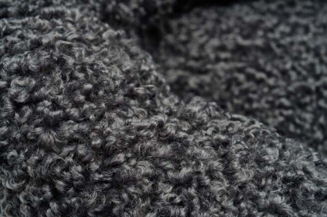 Orthopedische Donut Hondenmand Boucle Lex Antraciet - Afbeelding 4